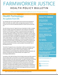 Health Policy Bulletin Spring 2017