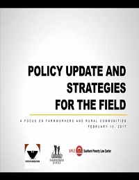 Webinar Policy Updates and Strategies from the Field