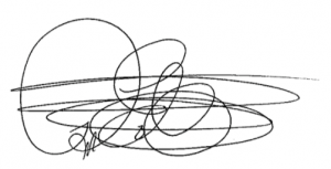 Ron Estrada's signature
